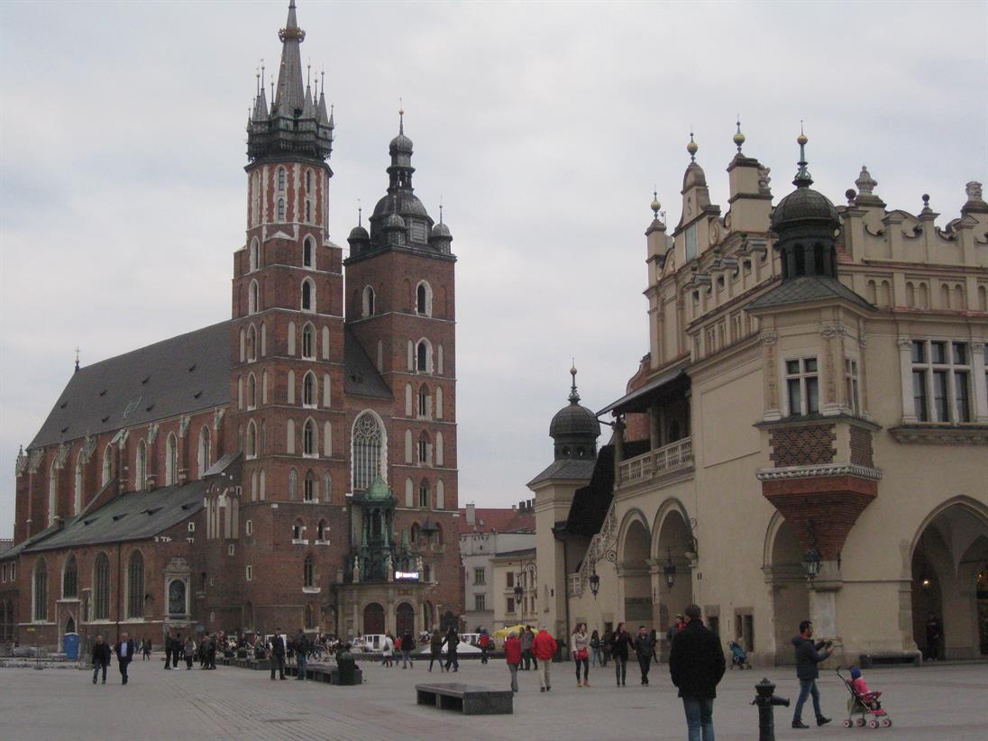 Marketplace in Cracow